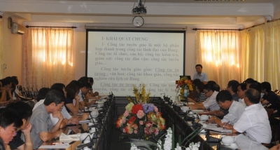Đảng ủy Đại học Thái Nguyên tập huấn công tác tuyên giáo năm 2014