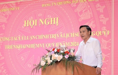 Thái Nguyên tổ chức Hội nghị giao ban công tác lý luận chính trị quý I, triển khai nhiệm vụ quý II năm 2024